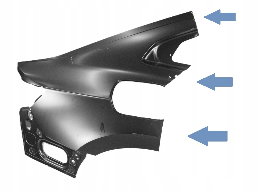 VW ARTEON 3G8 2017-2024 tylny tył prawy błotnik 3G8809052B 3G8809844 3/3