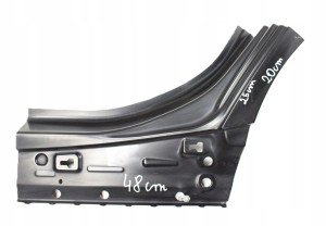 BMW 1 F20 2011-2018 5D Seitenteil Seitenwänd Kotflügel hinten links C-Säule 41007284387
