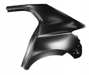 SKODA FABIA 4 IV 6VE 5D PJ3 HB 2021-2026 Seitenteil Seitenwänd Kotflügel hinten links 6VE809601C