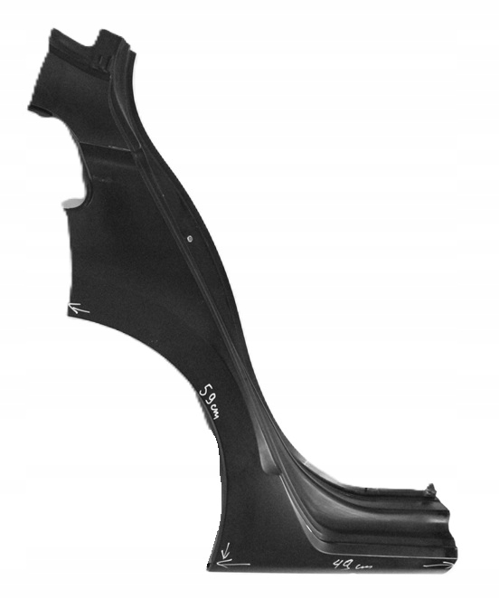 VW GOLF SPORTSVAN 510 2014-2023 tylny błotnik prawy 510809052A 510809844A 3/3