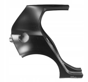 VW GOLF 5 V 1K4 5D 2003-2009 Seitenteil Seitenwänd Kotflügel hinten rechts 1K4809844B 1K4809606C