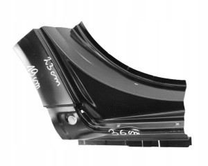 SEAT EXEO EXEO ST 3R0 Próg słupek C prawy 8E0809848A 2/3 MINIATURA