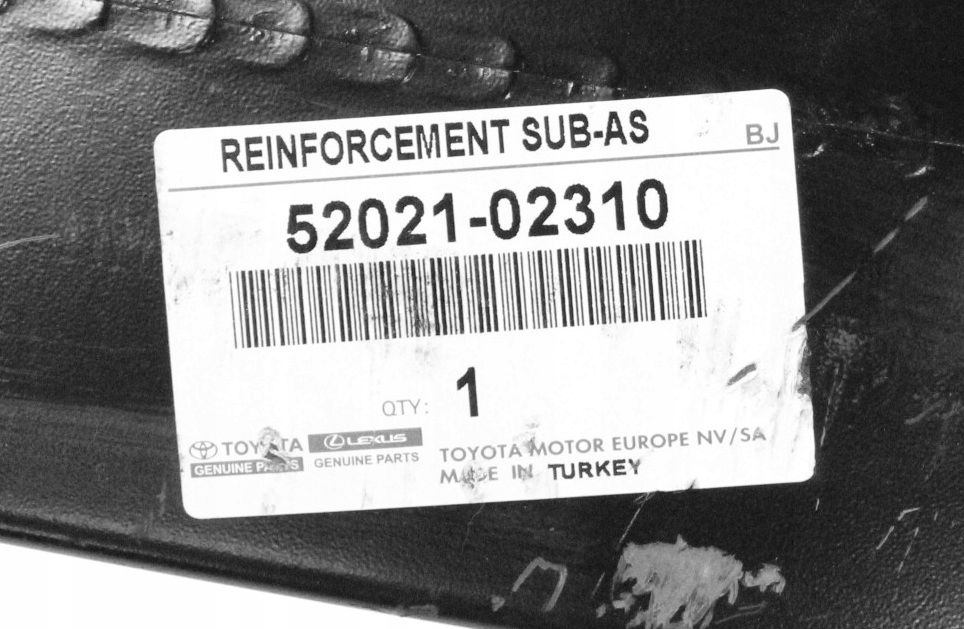 TOYOTA AURIS 2 II COROLLA E18 belka wzmocnienie zderzaka przód 52021-02310 5/5