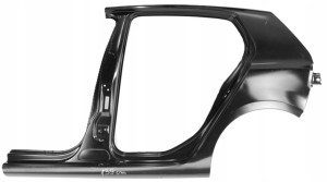 VW GOLF 6 VI 5K4 5D 2008-2012 hinten Seitenteil Seitenwänd Kotflügel hinten links 5K4809843 5K4809605B