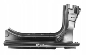 PEUGEOT PARTNER 4 IV K9 2019-2026 Seitenteil Seitenwänd Seiteschweller Türschweller Säule Säule A rechts 9827687380 9827670480