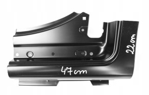 TOYOTA PROACE CITY L1 2019-2025 Seitenteil Seitenwänd Seiteschweller Türschweller Säule C-Säule links 9827672480