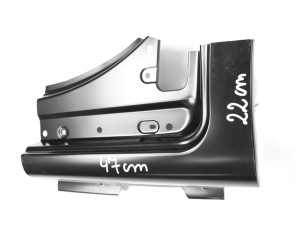 PEUGEOT PARTNER 4 IV K9 L1 2019-2026 próg słupek lewy 9827672480 2/3 MINIATURA