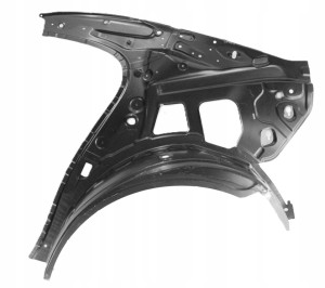 MERCEDES C-KLASA W206 A206 206 SEDAN 2021- Seitenteil Seitenwänd Kotflügel hinten links A2066301702