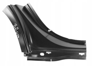 MERCEDES E-KLASA W213 S213 213 tylny prawy błotnik A2136307602 A2136302602 3/3 MINIATURA