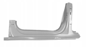 SKODA SUPERB 3 3V3 3V5 2015- próg słupek lewy 3V5809605 3V9809605 2/3 MINIATURA