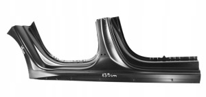 AUDI A3 S3 8Y4 SPORTBACK 2020-2025 próg słupek prawy 8Y4809840 2/3 MINIATURA