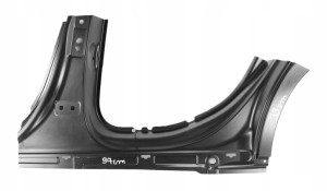 MERCEDES-BENZ A-KLASA W177 A177 177 2018- Seitenteil Seitenwänd Seiteschweller Türschweller Säule Säule links A1776374301