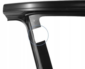 VW GOLF 7 VII KOMBI 5G9 2012-2019 tylny lewy błotnik 5G9809843A 4/5 MINIATURA