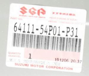 SUZUKI VITARA 3 LY 2016- tylny błotnik prawy 64111-54P01-P31 6411154P01P31 4/4 MINIATURA