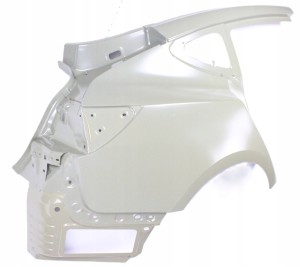 TESLA 3 MODEL 3 III 2017-2024 Tylny tył prawy błotnik 1073678SCB 1073678S0B 2/3 MINIATURA