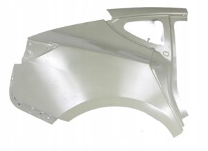 TESLA 3 MODEL 3 III 2017-2024 Seitenteil Seitenwänd Kotflügel hinten rechts 1073736-S0-M 1073736S0M