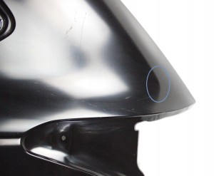 MITSUBISHI OUTLANDER 3 III 2012-2022 tylny lewy błotnik 5301H141 3/3 MINIATURA