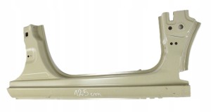 SKODA FABIA 2 II 5J6 5J9 2007-2014 próg słupek prawy 5J6809606 5J9809606 2/3 MINIATURA