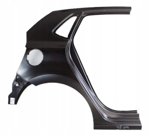 VW POLO 6R4 6C4 5D HB 2009-2017 Seitenteil Seitenwänd Kotflügel hinten rechts 6R4809844A