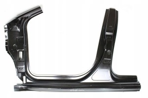 PEUGEOT 208 1 I CA CC 2012-2019 5D Seitenteil Seitenwänd Seiteschweller Türschweller Säule Säule links 1607383480