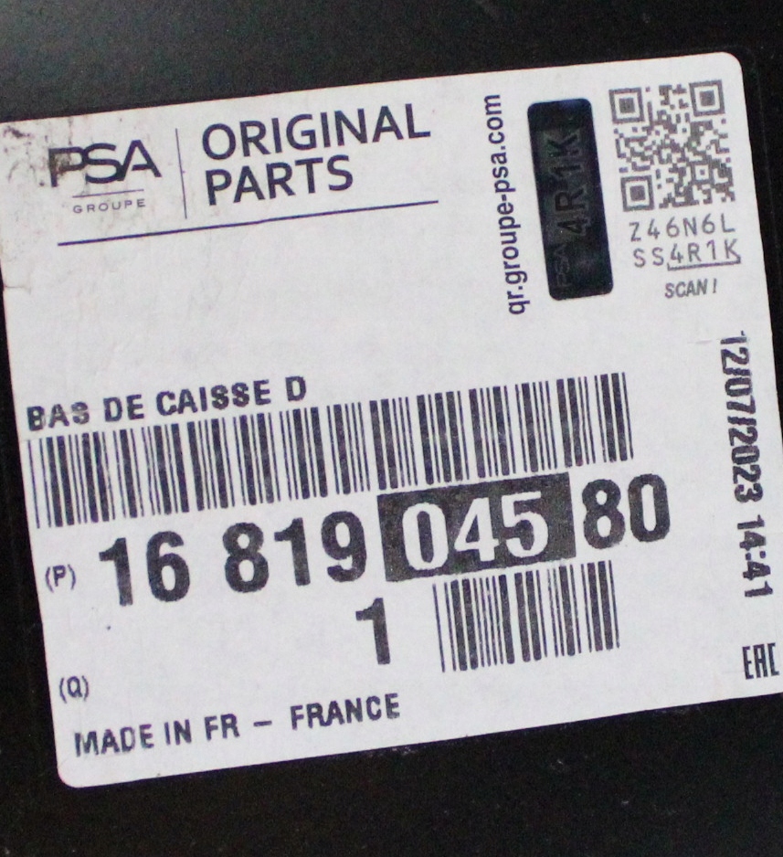 OPEL ASTRA L 6 VI 2021-2026 5D HB próg słupek prawy 1681904580 4/4