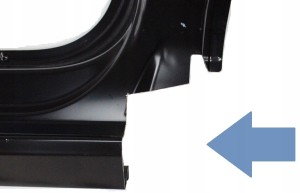 OPEL ASTRA L 6 VI 2021-2026 5D HB próg słupek prawy 1681904580 4/4 MINIATURA