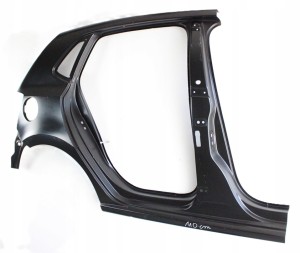 VW POLO 6R4 6C4 5D HB 2009-2017 Tylny prawy błotnik 6R4809844A 6R4809052 2/3 MINIATURA