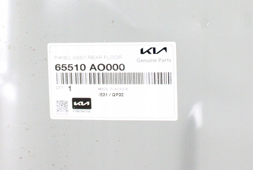 KIA NIRO EV 2 II 2023-2025 podłoga bagażnika wanna 65510-AO000 65510AO000 4/4