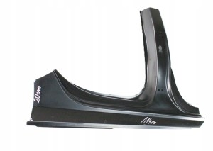 AUDI A4 S4 B8 8K5 8K9 08-15 próg słupek prawy 8K5809848 8K9809848 2/3 MINIATURA