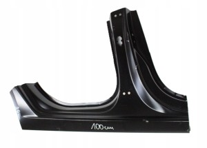 AUDI A3 S3 SPORTBACK 8V4 2013-2019 próg słupek prawy 8V4809848 2/3 MINIATURA