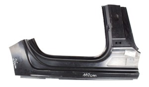 PEUGEOT 5008 1 I 2009-2018 Seitenteil Seitenwänd Seiteschweller Türschweller Säule Säule rechts 7010CJ