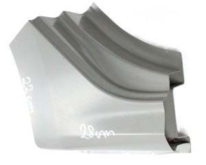 KIA RIO 4 IV 2017-2024 próg słupek C prawy 71504H8C00 71504-H8C00 2/3 MINIATURA