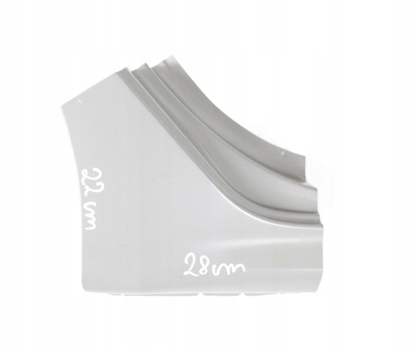 KIA RIO 4 IV HB 5D 2017-2024 Tylny tył prawy błotnik 71504H8C00 71504-H8C00 1/3