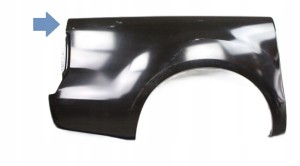 FORD RANGER TKE 4D DOUBEL CAB 2011-2022 tylny prawy błotnik 2/4 MINIATURA