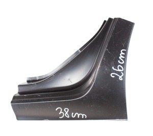 VW POLO 2G4 5D HB 2017-2025 Tylny tył lewy błotnik 2G4809051F 2G4809843B 2/3 MINIATURA