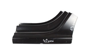 VW POLO 6R4 6C4 5D HB 2009-2017 próg słupek C lewy 6R4809051 6R4809835A 2/3 MINIATURA