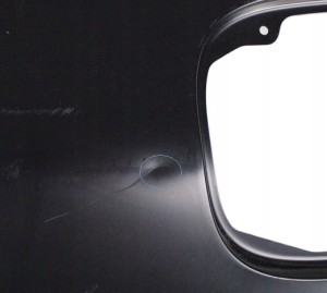 MERCEDES C-KLASA KOMBI S206 A206 W206 2021- tylny prawy błotnik A2066303802 4/4 MINIATURA