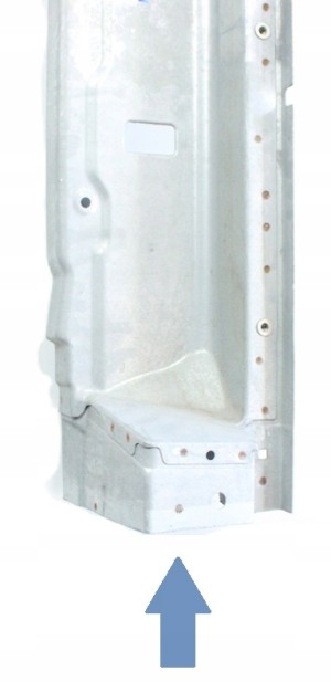 IVECO DAILY 6 VI H2 2014-2025 tylny lewy błotnik słupek narożnik 4/4 MINIATURA