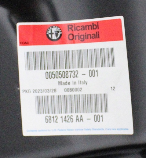 ALFA ROMEO GIULIETTA 940 2010-2020 próg słupek lewy 50508732 4/4