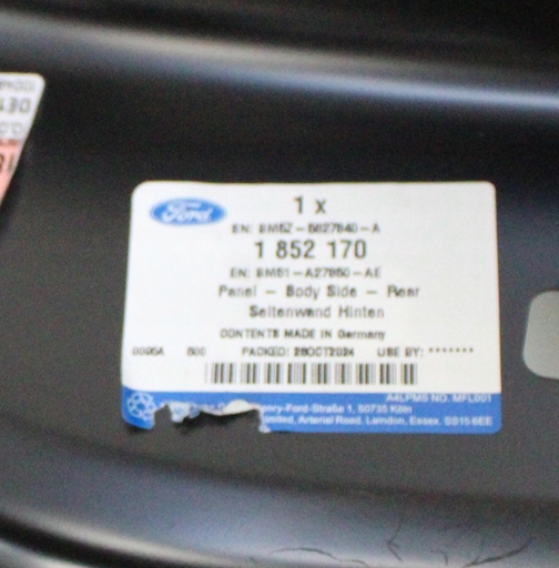FORD FOMUS 3 III MK3 5D HB 2010-2018 Tylny tył prawy błotnik 1852170 4/4