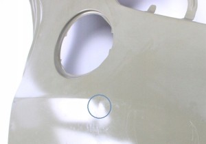 HONDA CIVIC IX 9 FK 5D HB 2012-2016 tylny lewy błotnik 04646TV0305ZZ 4/5 MINIATURA