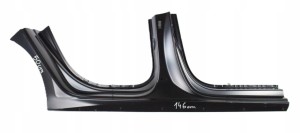 AUDI A3 S3 8Y4 SPORTBACK 2020-2025 próg słupek prawy 8Y4809840 1/3 MINIATURA