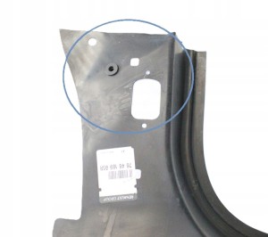 RENAULT MEGANE 4 IV KOMBI GRANDTOUR 2016-2024 Próg słupek lewy 764618905R 4/4 MINIATURA