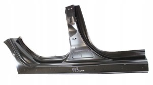 PEUGEOT 308 2 II GT T9 5D 2013-2021 Próg słupek prawy 1612181780 2/3 MINIATURA