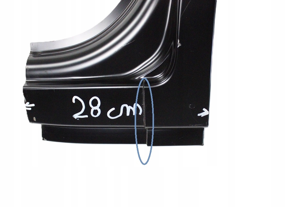 NISSAN NV400 NV-400 2010-2024 Próg słupek A prawy 93168351 95508668 5/5