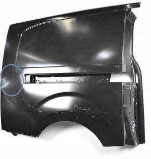 PEUGEOT EXPERT 3 L3 MAXI 2016- tylny prawy błotnik 1613612080 1685065880 4/5 MINIATURA