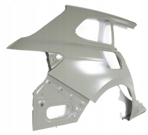 SKODA SUPERB 4 IV KOMBI 3P0 2024-2025 tylny błotnik prawy NZ5 2/2 MINIATURA