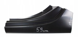 OPEL INSIGNIA 2 II B Z18 2017-2024 Seitenteil Seitenwänd Kotflügel hinten links C-Säule 1692375180