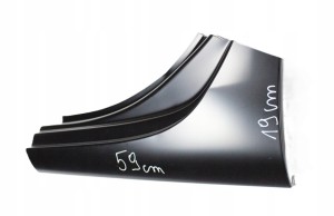 OPEL INSIGNIA 2 II B Z18 2017-2024 Tylny lewy błotnik słupek C 1692375180 2/3 MINIATURA