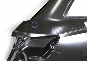 AUDI A4 S4 B9 LIFT KOMBI 8W9 2019-2024 tylny prawy błotnik 8W9809838C 4/5 MINIATURA